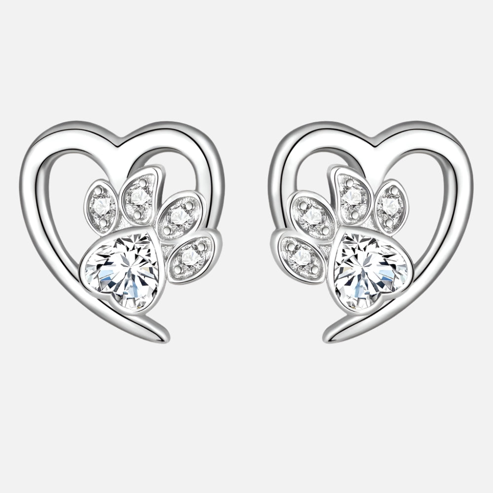 Paw of Love Earrings