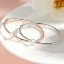 Pear-Shaped Moissanite Bracelet