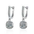 Suspended Halo Earrings – Weightless Sparkle