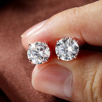 Round Sparkle Earrings