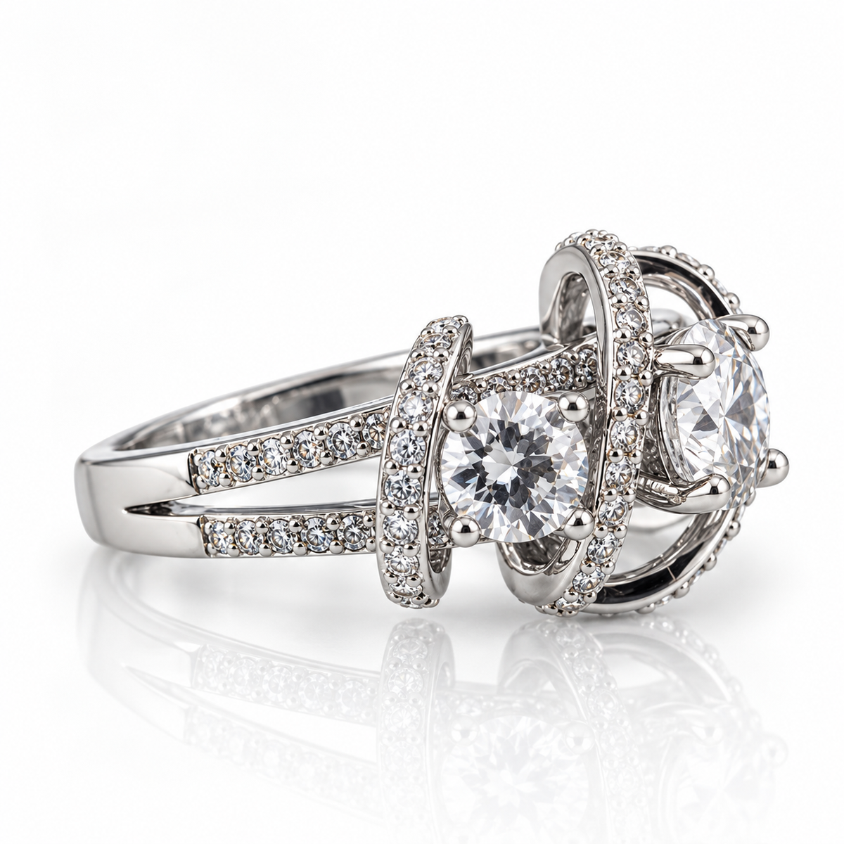 Unity Ring — Two Curves, One Light