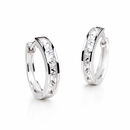 Crystal Line Earrings