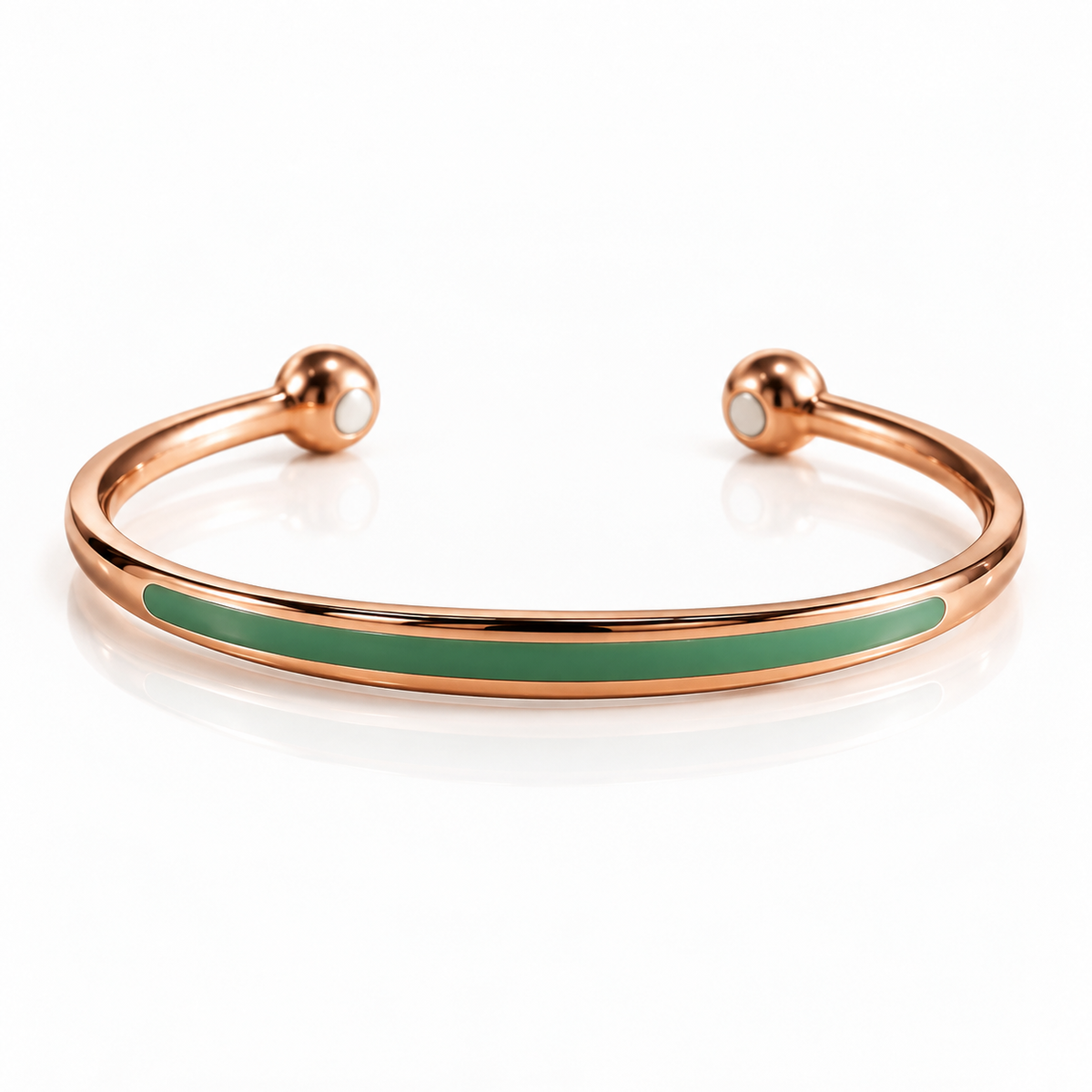 Jade Bracelet — A Line of Nature Against the Skin