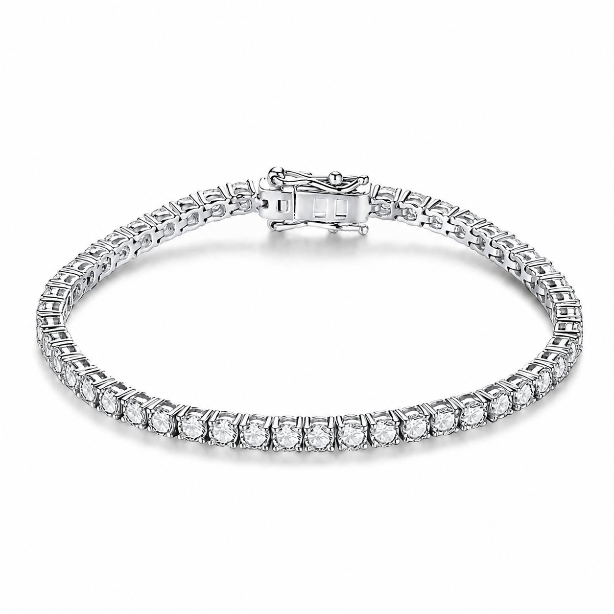 <tc>Bracelet Tennis En Moissanite</tc>