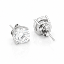 Pure Radiance Stud Earrings — The Beauty of Simplicity