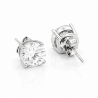 Pure Radiance Stud Earrings — The Beauty of Simplicity