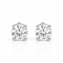 Pure Radiance Stud Earrings — The Beauty of Simplicity