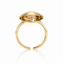 Cocoon Ring — A Light Gently Enfolded