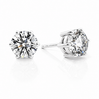Aube Stud Earrings — A Circle of Light