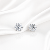 Aube Stud Earrings — A Circle of Light