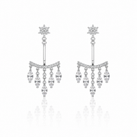 Rain of Light Earrings — A Delicate Glow