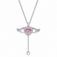 Cupid Necklace — Love Spreads Its Wings