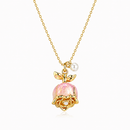 Bloom Necklace — A Flower Awakening to the Light
