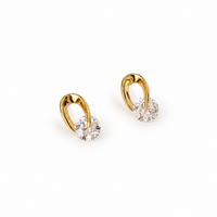 Volute Earrings — A Curve Around the Light
