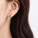 Volute Earrings — A Curve Around the Light
