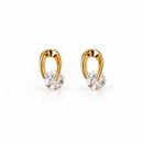 Volute Earrings — A Curve Around the Light