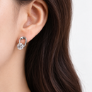 Volute Earrings — A Curve Around the Light