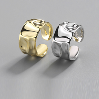 Sculpted Asymmetry Ring