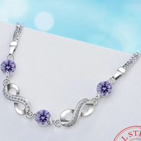 Infinite Blue Glow Bracelet