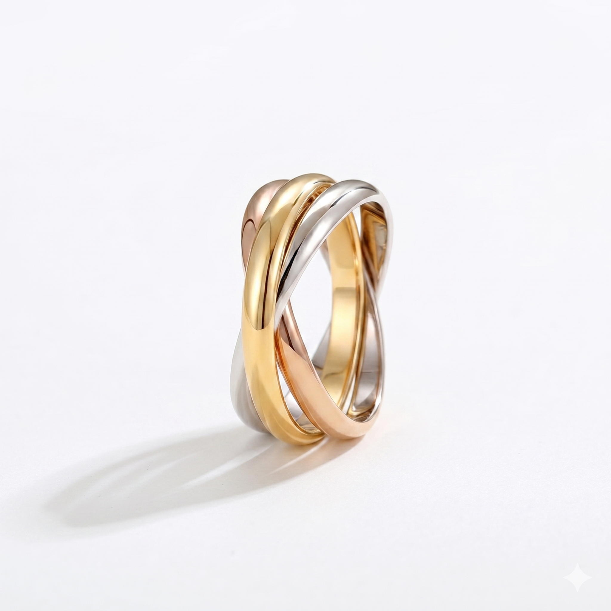 Trilogy Ring — Three Sparkles in Motion