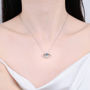 Awakening Eye Pendant Necklace – Captivating Radiance