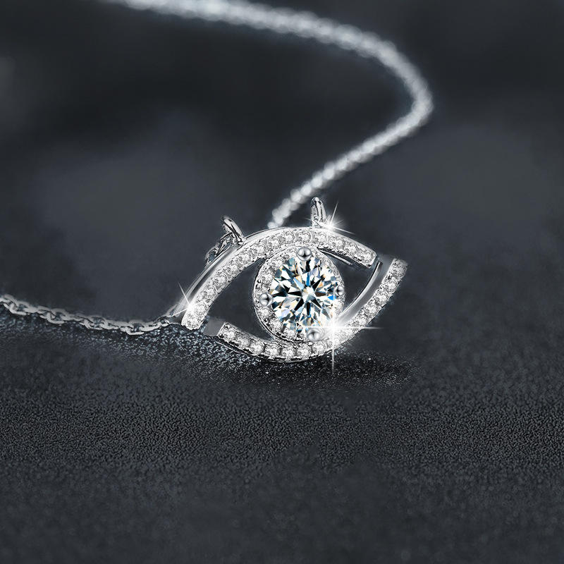 Awakening Eye Pendant Necklace – Captivating Radiance