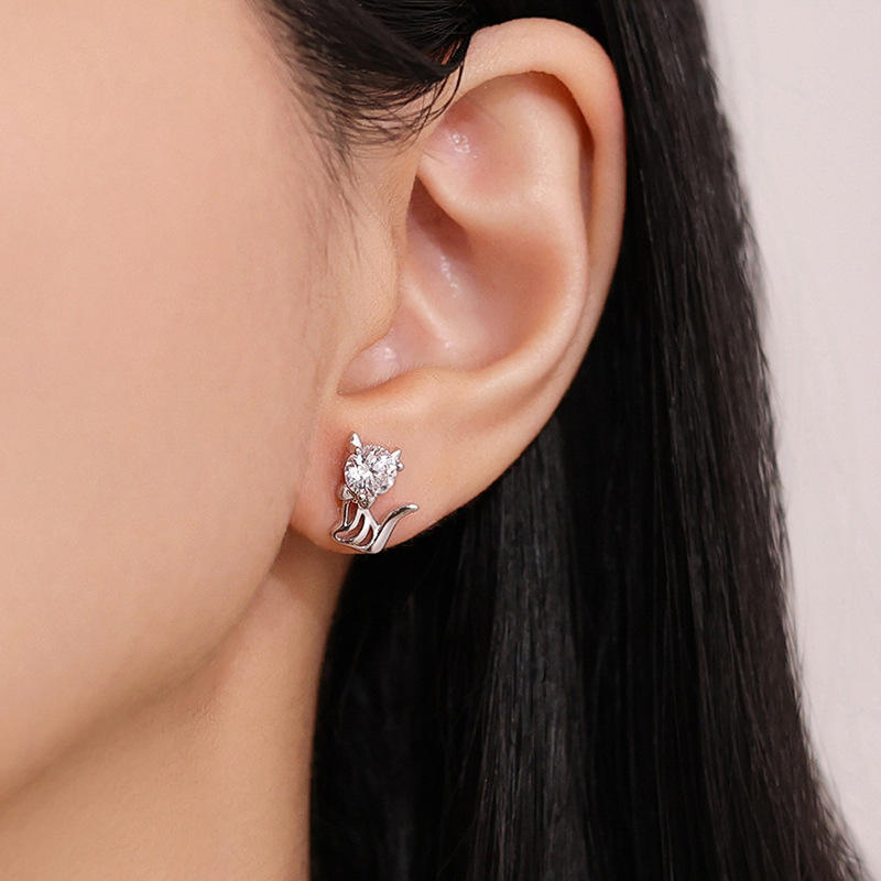 Cat Earrings – Feline Glow