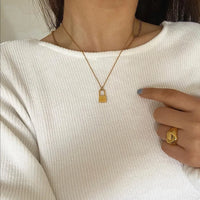 Signature Lock Necklace