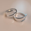Bague simple en argent 925