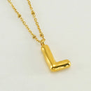 Floating Initial Necklace