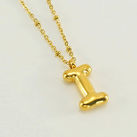 Floating Initial Necklace