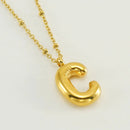 Floating Initial Necklace