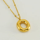 Floating Initial Necklace