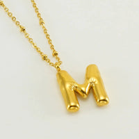 Floating Initial Necklace