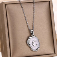 Deep Ocean Initial Necklace