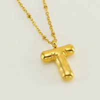 Floating Initial Necklace