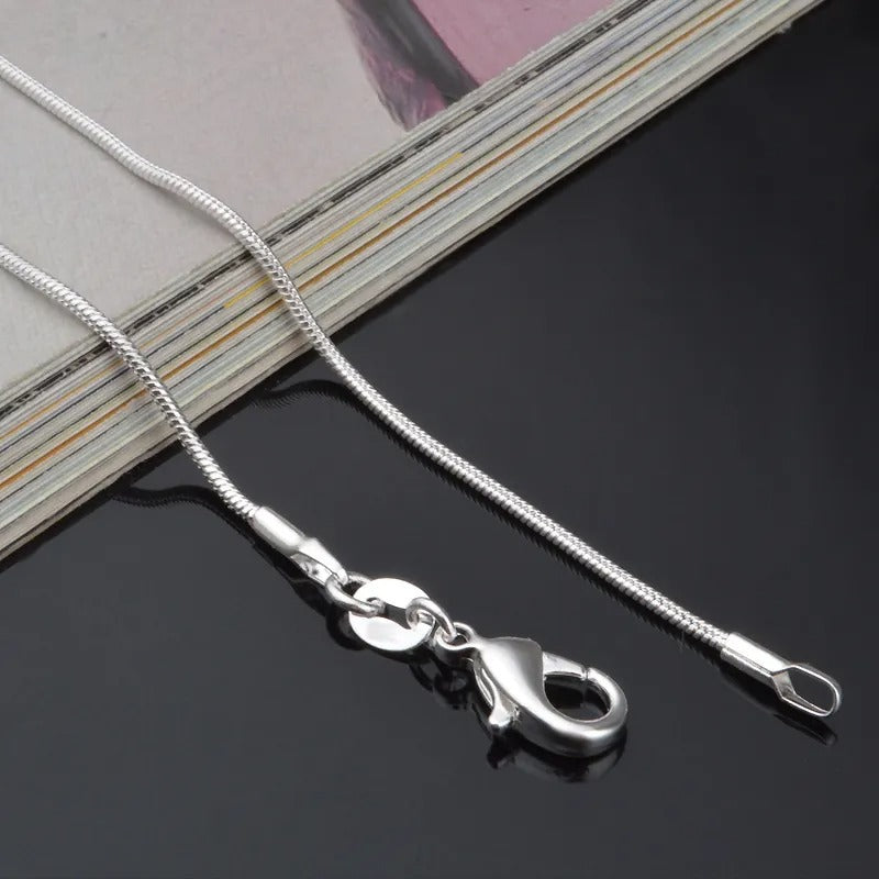 Minimal Serpent Necklace