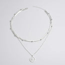 Collier rond à trois couches