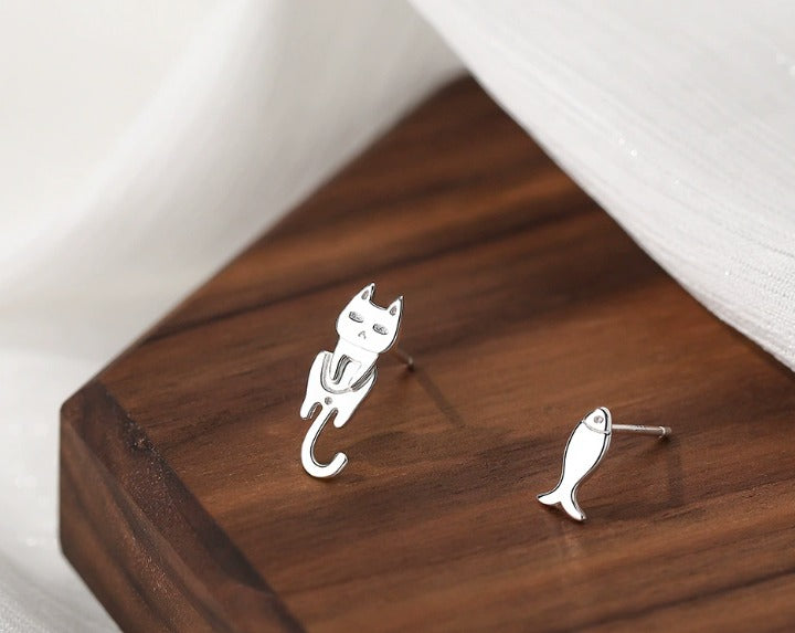 Catfish Charm Earrings