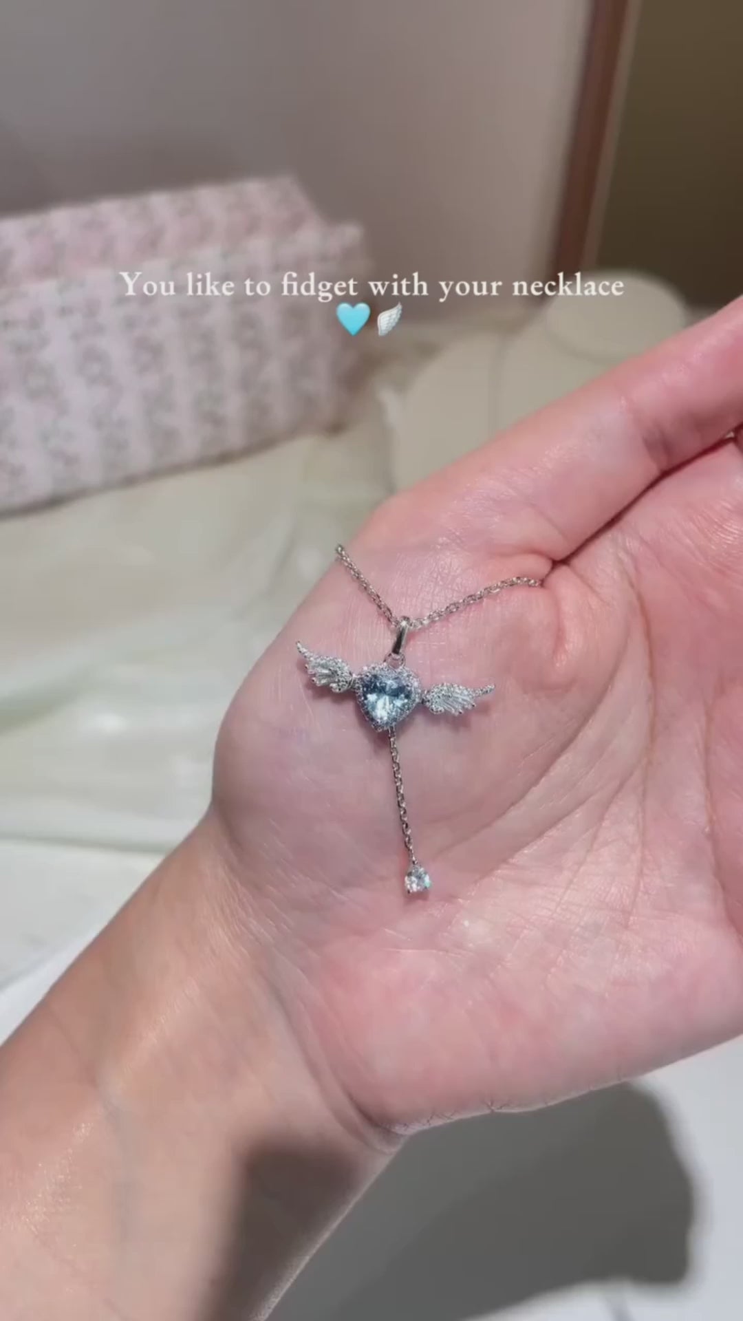 Cupid Necklace — Love Spreads Its Wings